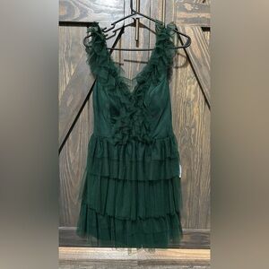 NWT hunter green cocktail dress size 9